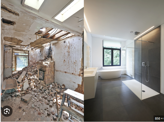 Salle de bain contemporaine